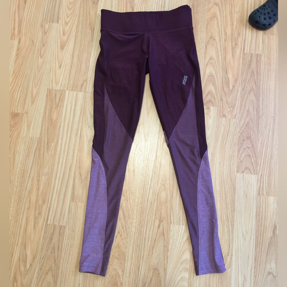 PINK Victoria's Secret Purple Yoga Leggings.  NWOT!!!